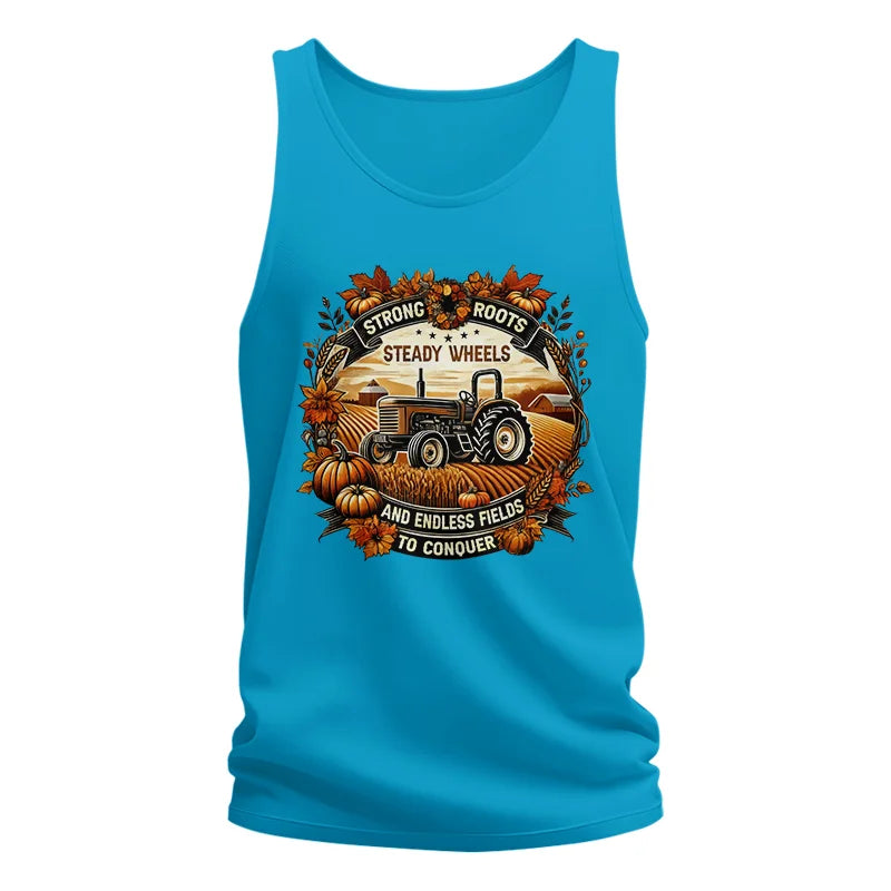 Thanksgiving Farmer Endless Fields To Conquer 1 - Unisex Jersey Tank