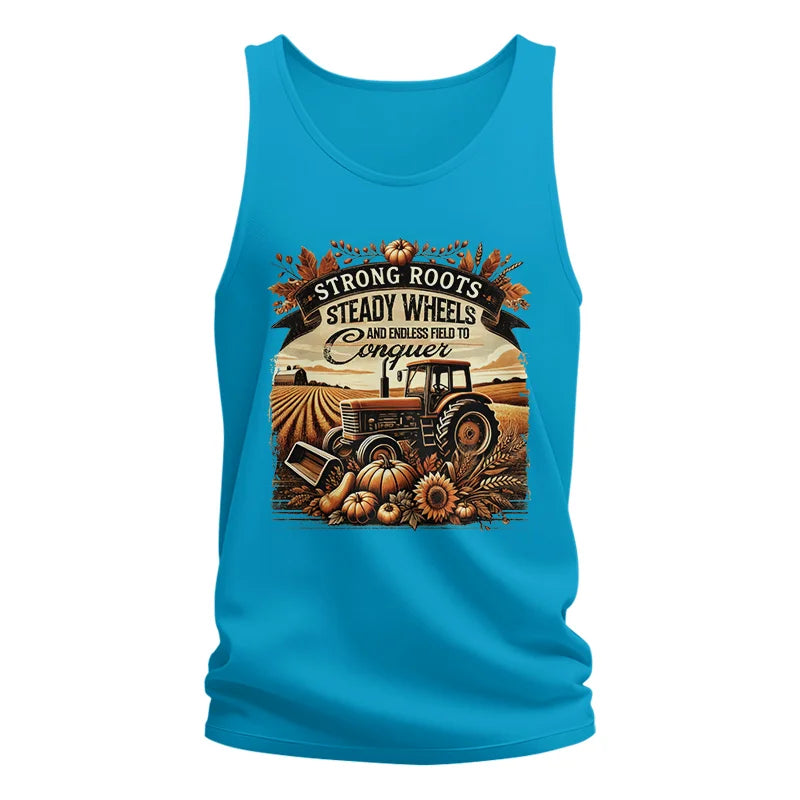 Thanksgiving Farmer Endless Fields To Conquer 2 - Unisex Jersey Tank