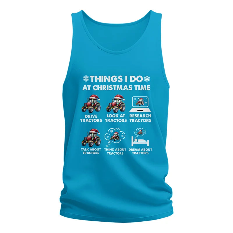 Things I Do At Christmas Time - Unisex Jersey Tank