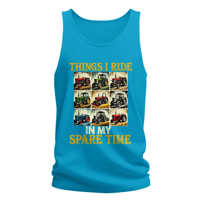 Things I Ride In My Spare Time 2 - Unisex Jersey Tank