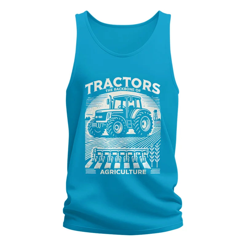 Image of Tractors The Backbone Of Agriculture - Unisex Jersey Tank