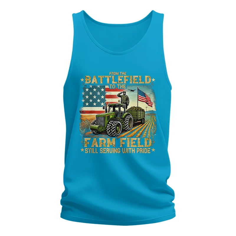 Veteran Farmer From The Battlefield To The Farm Field 2 - Unisex Jersey Tank