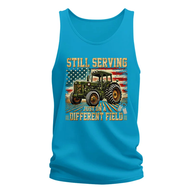 Image of Veteran Farmer Still Serving 7 - Unisex Jersey Tank