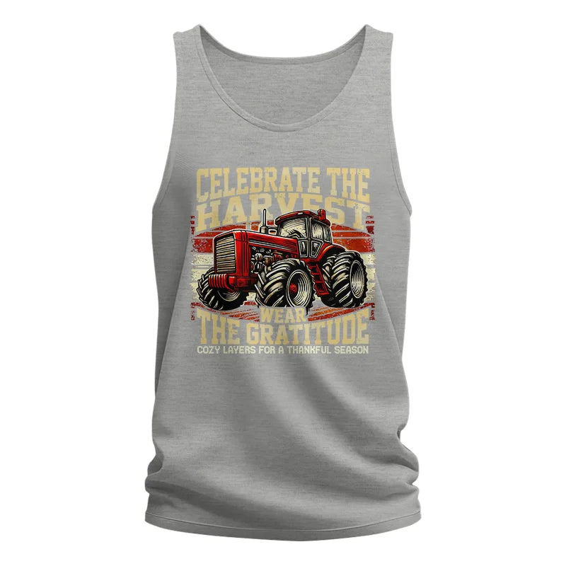 Celebrate the Harvest Wear the Gratitude - Unisex Jersey Tank