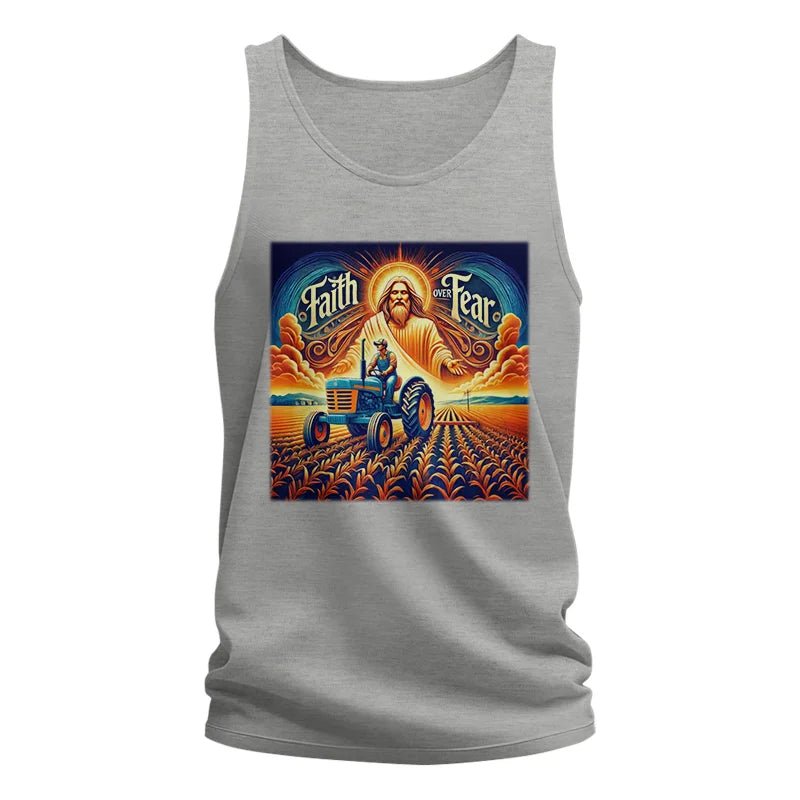 Faith Over Fear 1 - Unisex Jersey Tank