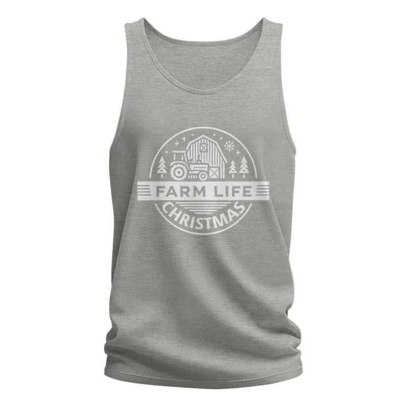 Image of Farm Life Christmas 1 - Unisex Jersey Tank