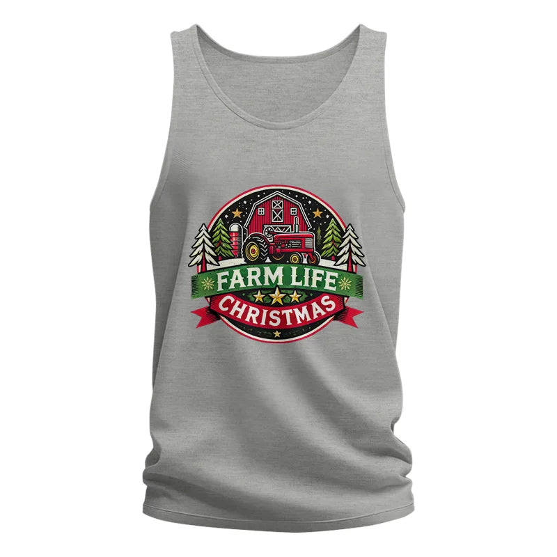 Farm Life Christmas 3 - Unisex Jersey Tank