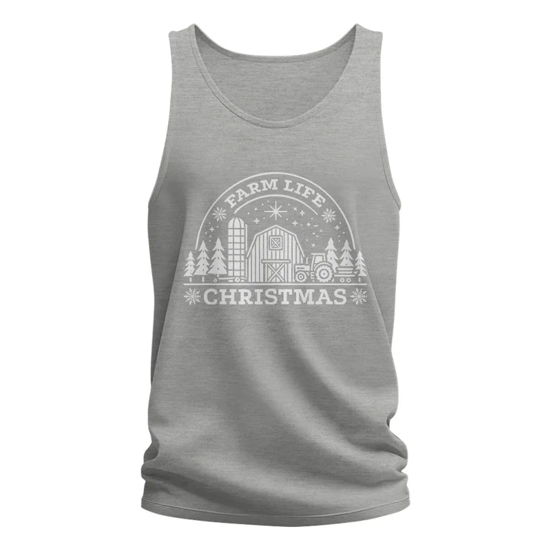 Farm Life Christmas 4 - Unisex Jersey Tank