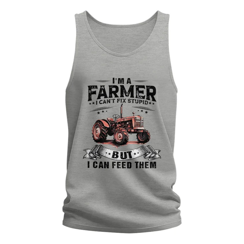 Farmer Can't Fix Stupid - Unisex Jersey Tank