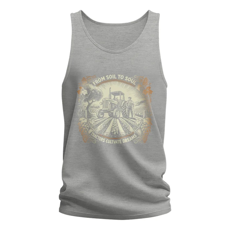 From Soil To Soul_Tractors Cultivate Dreams 2 - Unisex Jersey Tank