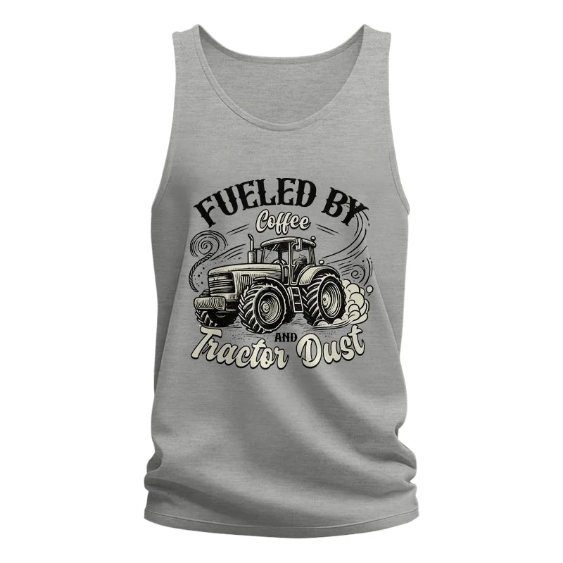 Fueled By Coffee And Tractor Dust 2 - Unisex Jersey Tank