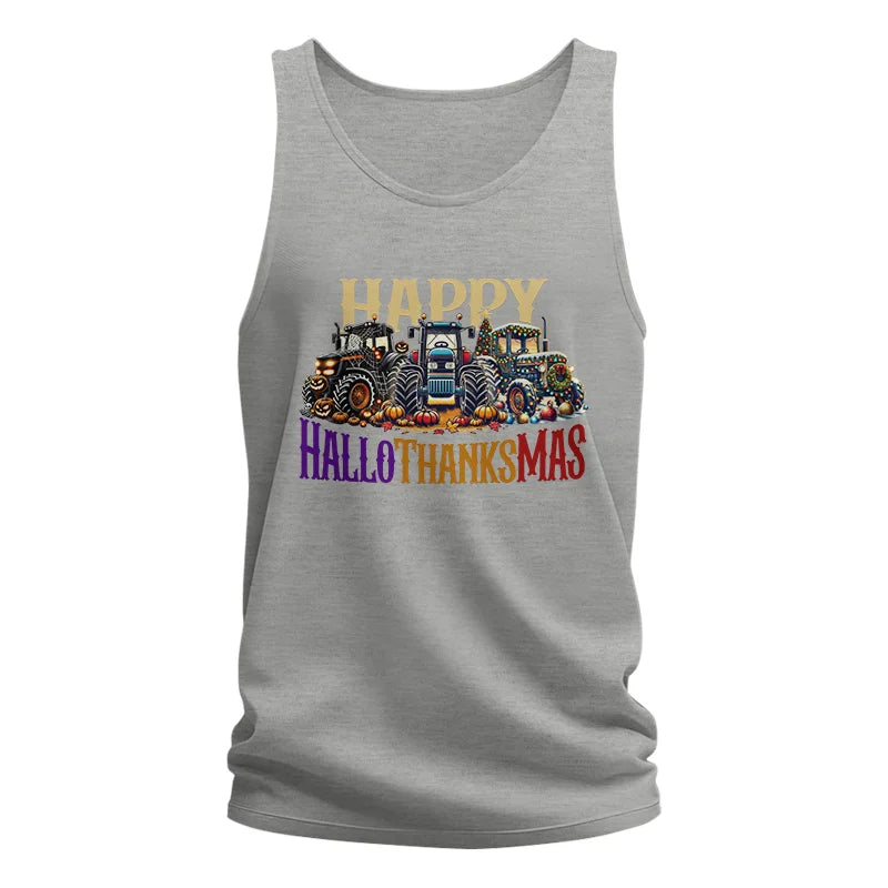 Happy HalloThanksMas - Unisex Jersey Tank