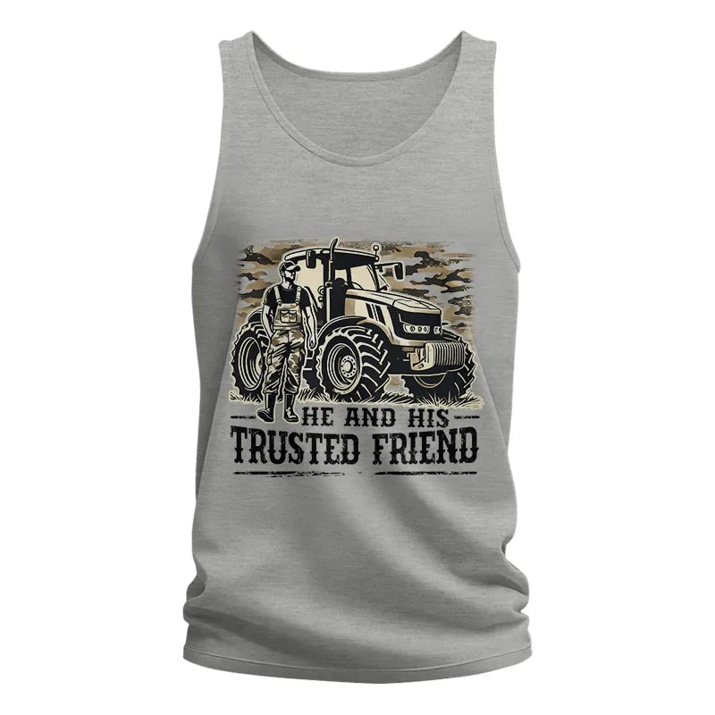 Image of He and His Trusted Friend - Unisex Jersey Tank