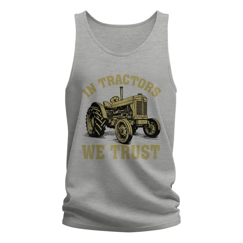 In Tractors We Trust - Unisex Jersey Tank