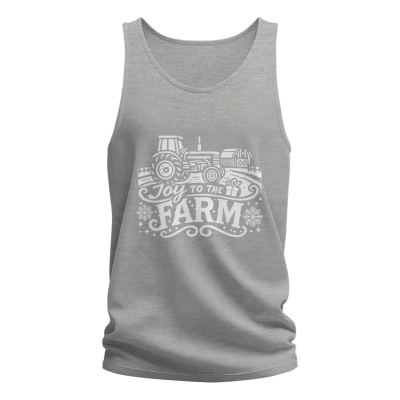 Joy To The Farm 1 - Unisex Jersey Tank