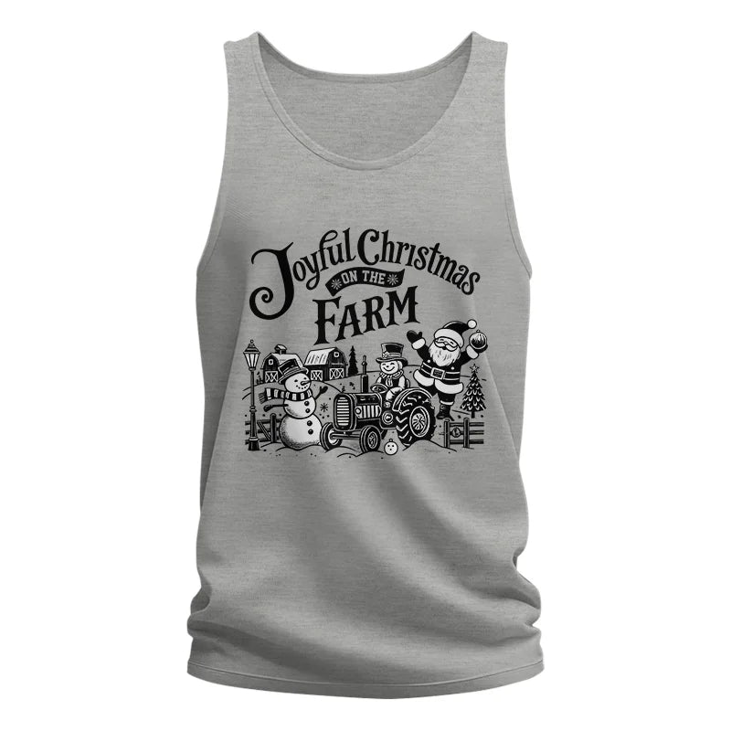 Joyful Christmas On The Farm 1 - Unisex Jersey Tank