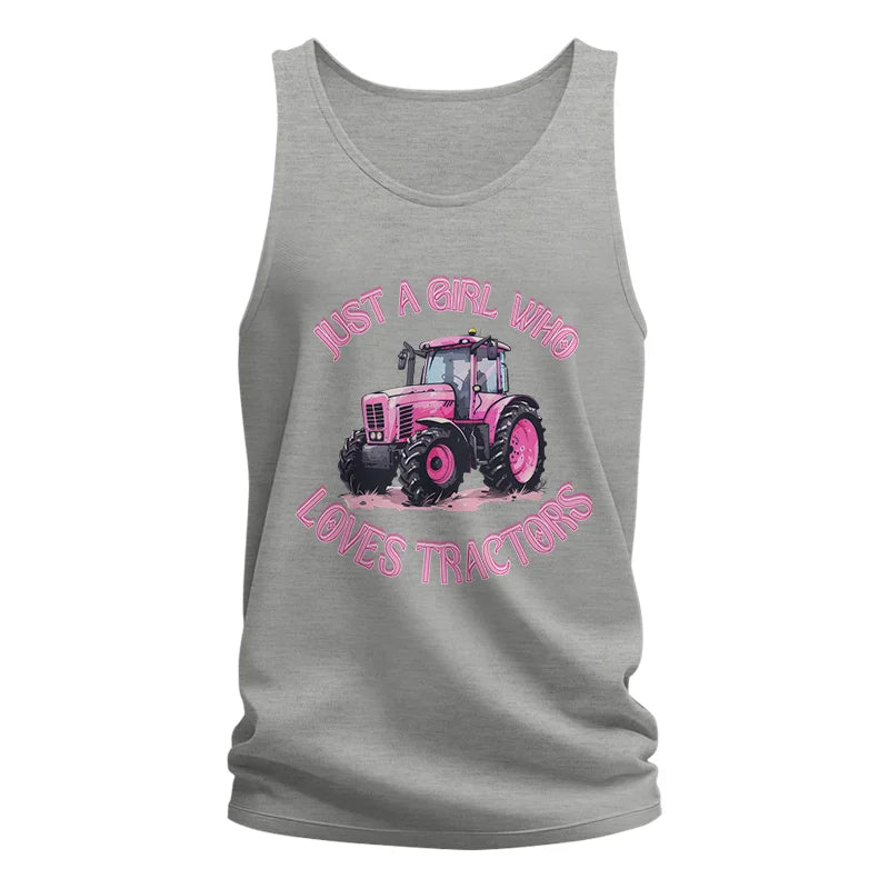 Just A Girl Who Loves Tractors 1 - Unisex Jersey Tank