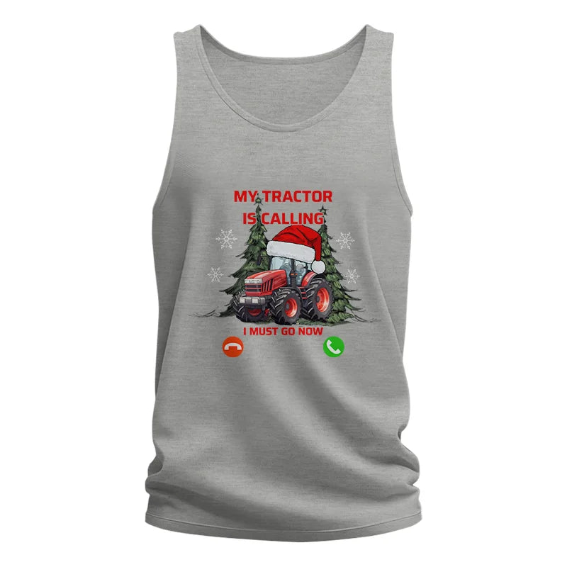 My Tractor Is Calling 2 - Unisex Jersey Tank