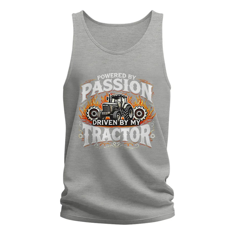 Powered By Passion Driven By My Tractor 1 - Unisex Jersey Tank