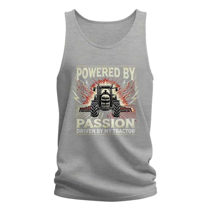 Powered By Passion Driven By My Tractor 4 - Unisex Jersey Tank