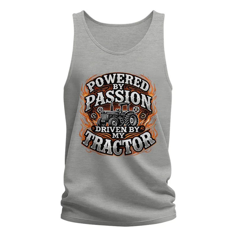 Powered By Passion Driven By My Tractor 5 - Unisex Jersey Tank