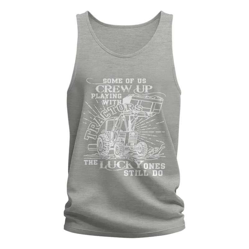 Some Of Us Grew Up Playing With Tractors 1 - Unisex Jersey Tank