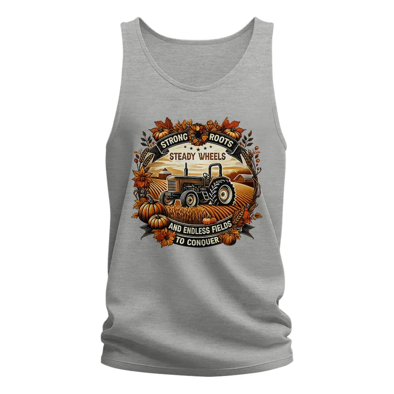 Thanksgiving Farmer Endless Fields To Conquer 1 - Unisex Jersey Tank