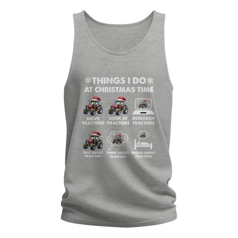 Image of Things I Do At Christmas Time - Unisex Jersey Tank