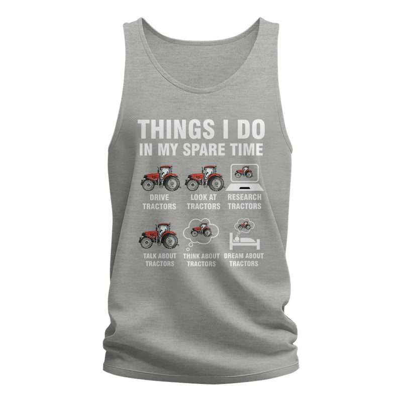 Things I Do In My Spare Time - Unisex Jersey Tank