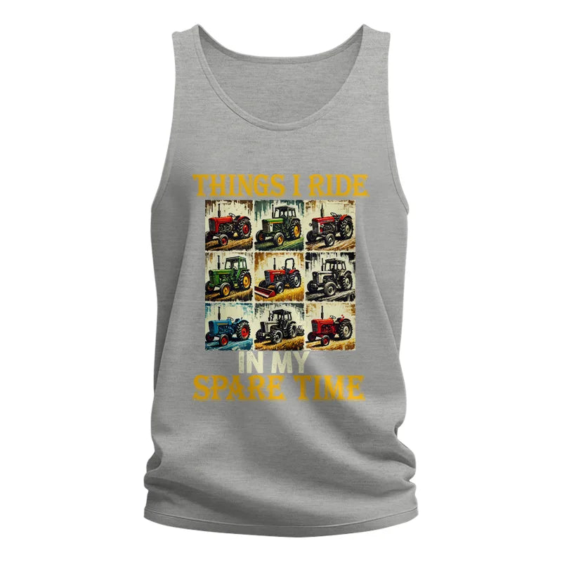 Things I Ride In My Spare Time 2 - Unisex Jersey Tank