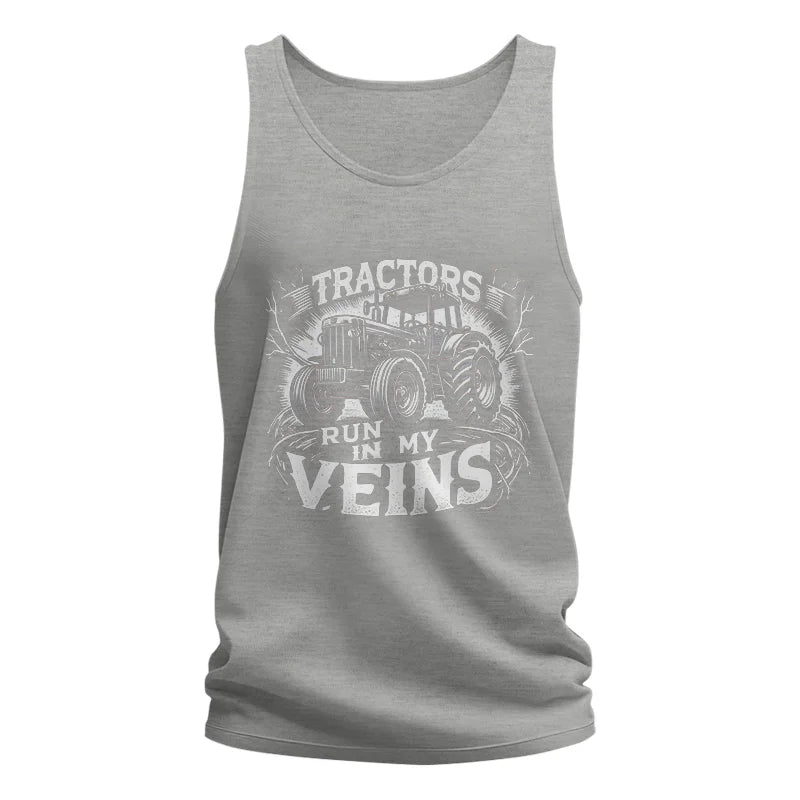 Image of Tractors Run In My Veins - Unisex Jersey Tank