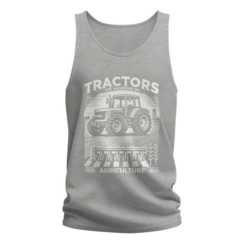 Image of Tractors The Backbone Of Agriculture - Unisex Jersey Tank