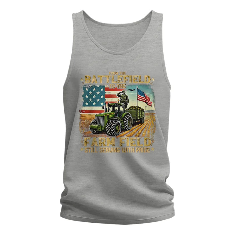 Veteran Farmer From The Battlefield To The Farm Field 2 - Unisex Jersey Tank