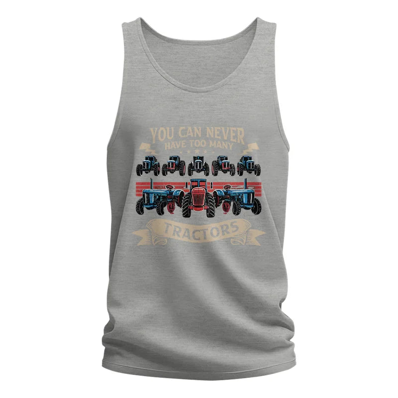 Image of You Can Never Have Too Many Tractor - Unisex Jersey Tank