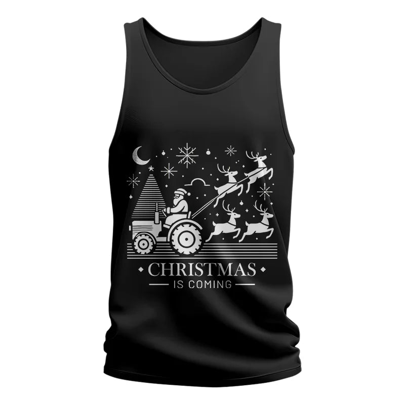 Image of Christmas Is Coming 3 - Unisex Jersey Tank