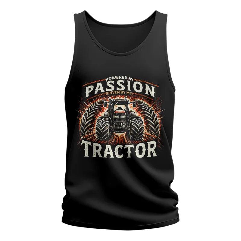 Image of Driven By My Tractor - Unisex Jersey Tank