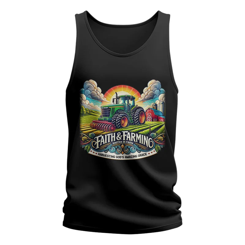 Faith and Farming 5 - Unisex Jersey Tank