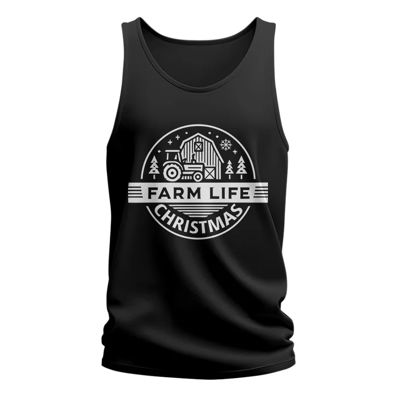 Farm Life Christmas 1 - Unisex Jersey Tank