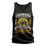 Farmers Give Thanks Turkeys Give Themselves - Unisex Jersey Tank