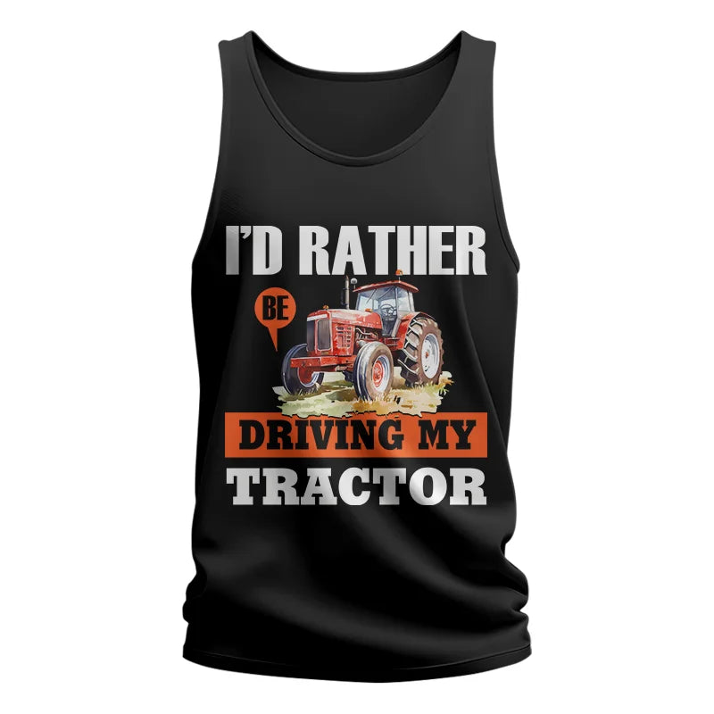 I Rather - Unisex Jersey Tank