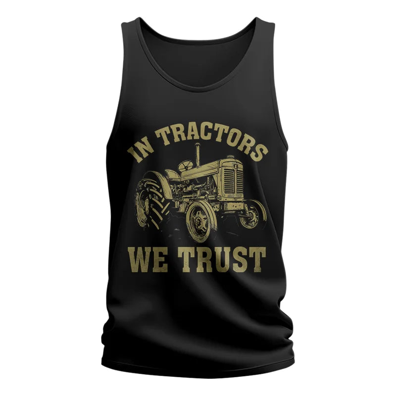 In Tractors We Trust - Unisex Jersey Tank