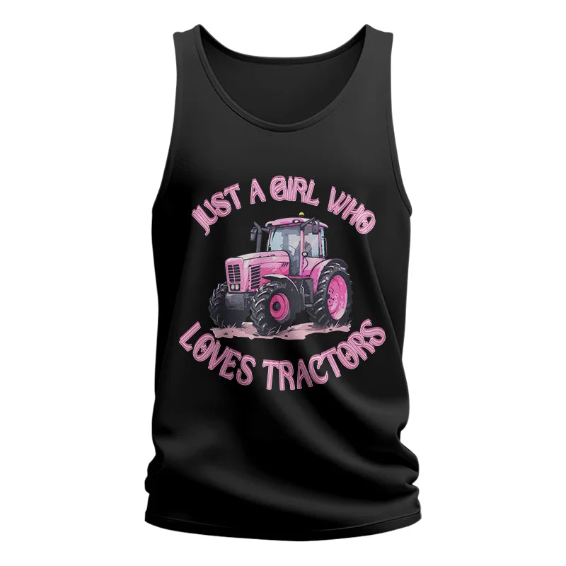 Just A Girl Who Loves Tractors 1 - Unisex Jersey Tank