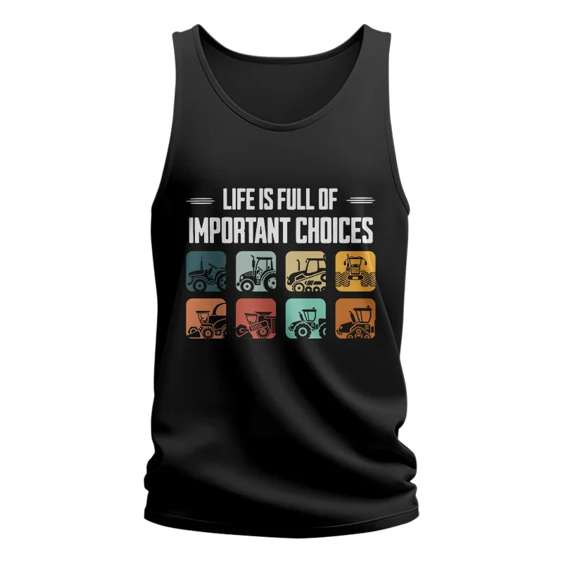 Image of Life Is Full Important Choices 36 - Unisex Jersey Tank