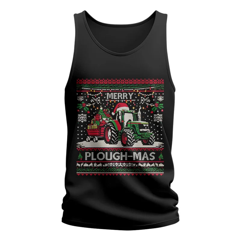 Merry Plough_Mas - Unisex Jersey Tank