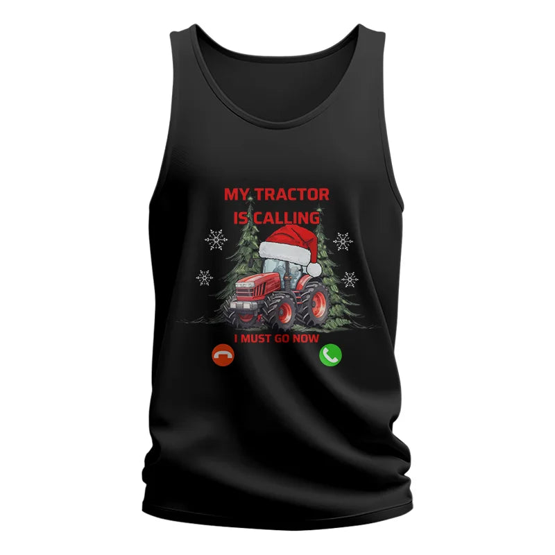 My Tractor Is Calling 2 - Unisex Jersey Tank