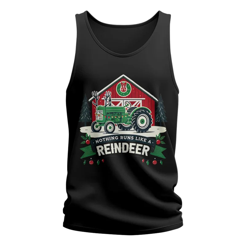 Nothing Runs Like A Reindeer 2 - Unisex Jersey Tank