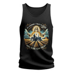 Of Course I Talk To God Who Else I Can Trust - Unisex Jersey Tank