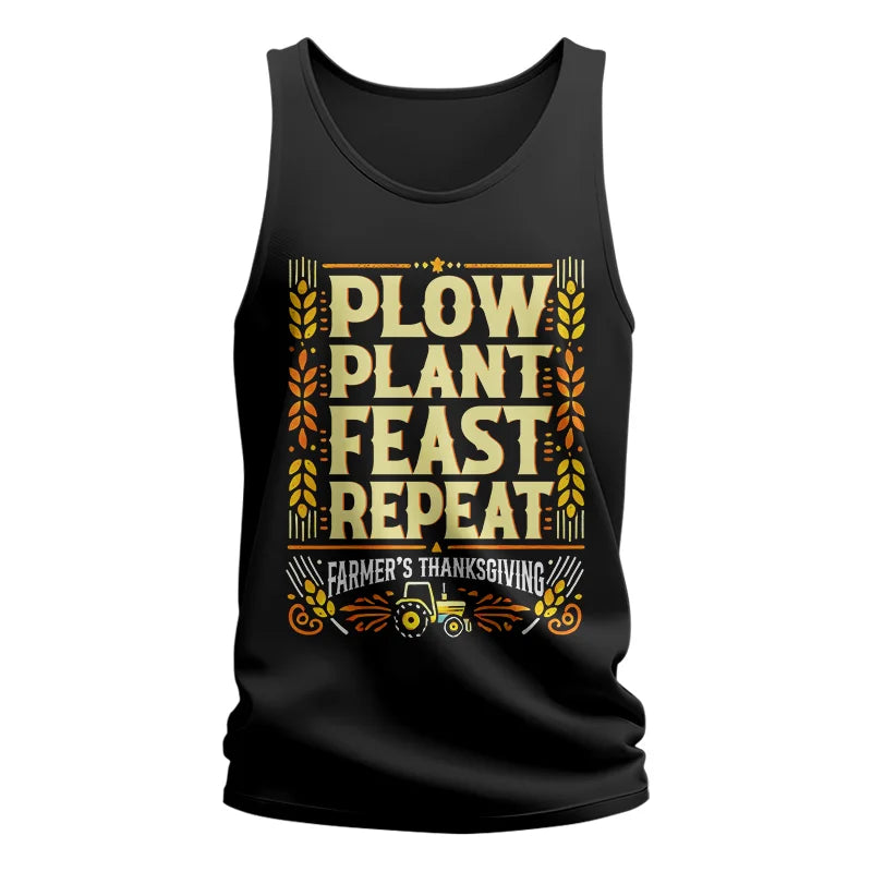 Plow Plant Feast Repeat - Unisex Jersey Tank