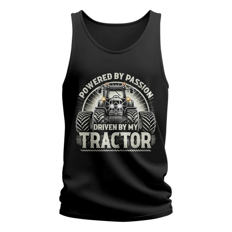 Image of Powered By Passion Driven By My Tractor 6 - Unisex Jersey Tank