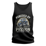 Powered By Passion Driven By My Tractor - Unisex Jersey Tank